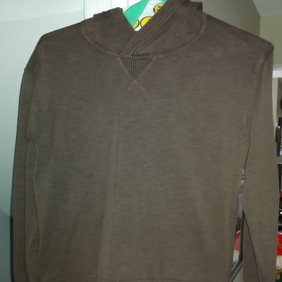 Banana Republic Hoodie Brown Sweater - Size Medium - Picture 1 of 9